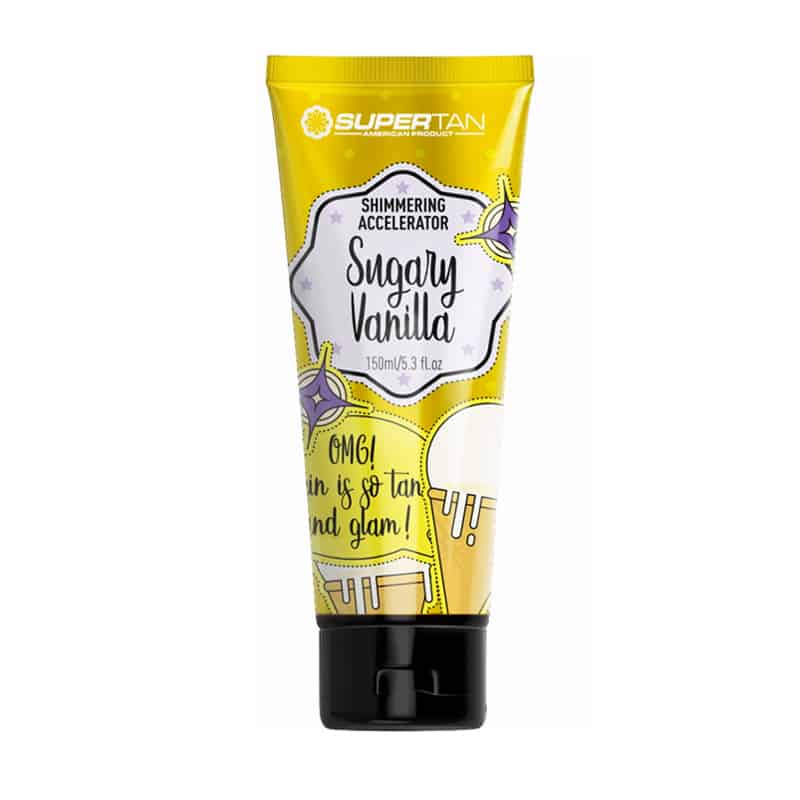 SUPERTAN Sugary Vanilla 150ml Sugary Vanilla Shimmering accelerator tanning lotion - SuperTan - Bild 1