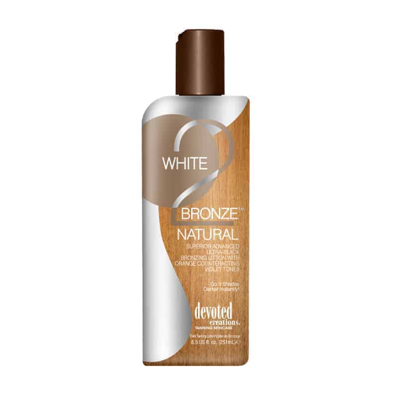 Devoted Creations White 2 Bronze Natural 250ml White 2 Bronze Natural tanning lotion – Devoted Creations - Bild 1