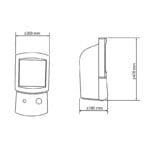 Hapro Summer glow HB 404 Halvkroppssolarium - Bild 5