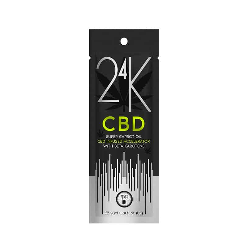 PowerTan 24K CBD 20ml 24K CBD Super carrot oil - Power Tan 20ml - Bild 1