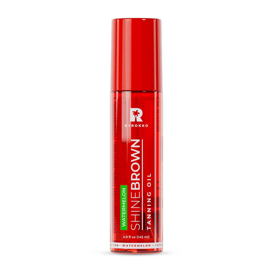Byrokko-Shine-Brown-Watermelon-Tanning-Oil-145ml-Onslala-Sol Byrokko Shine Brown Watermelon Oil Solförstärkande Sololja 145ml - Bild 1