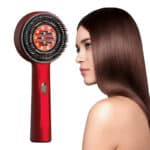 Masserande Borste med rödljusterapi - Bild 2