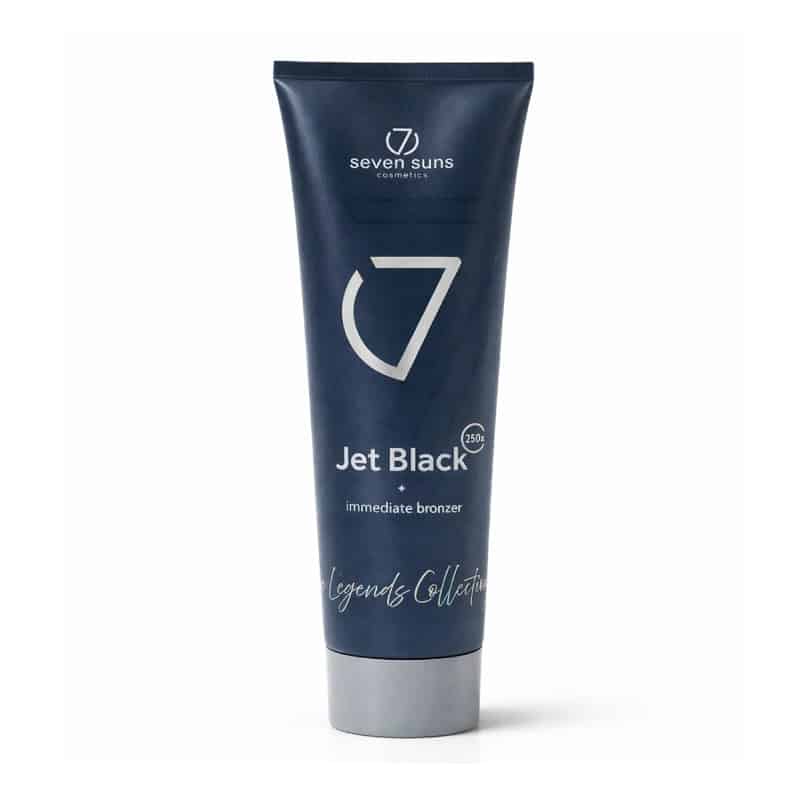 7suns Jet Black Iconic Immediate Bronzer 250 ml Jet Black Iconic Immediate Bronzer – Seven Suns - Bild 1