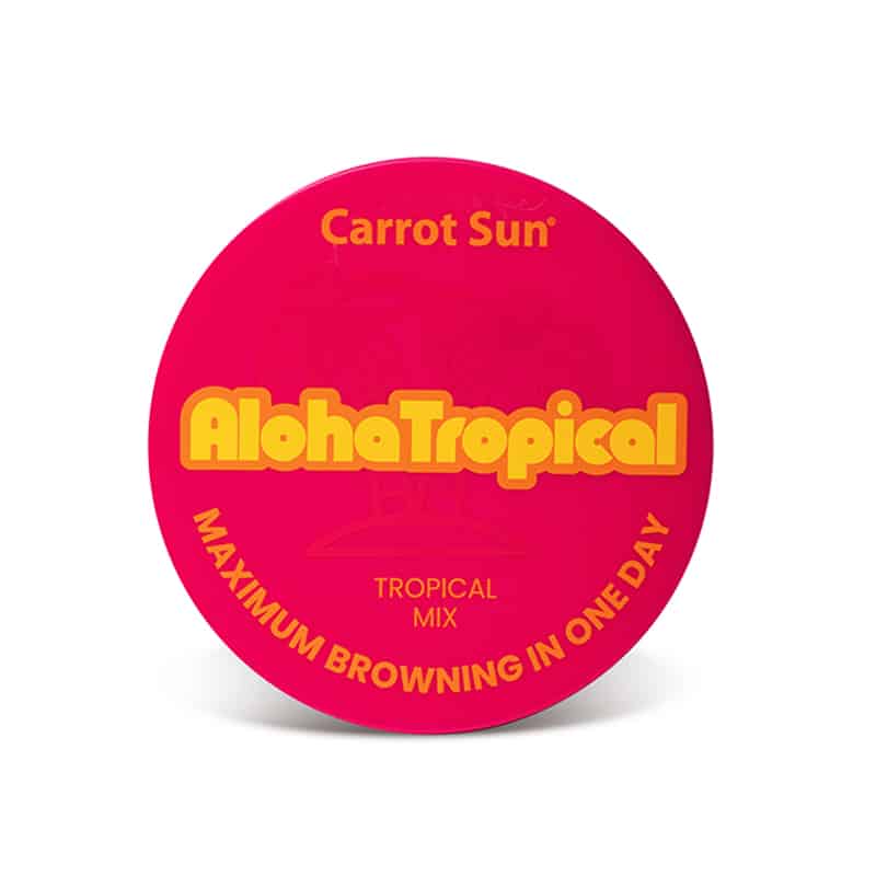 Carrotsun–AlohaTropical-Tropical-mix-Tanning-Cream-350ml-onsala-sol AlohaTropical Tropical Mix Tanning Cream - Carrot Sun - Bild 1