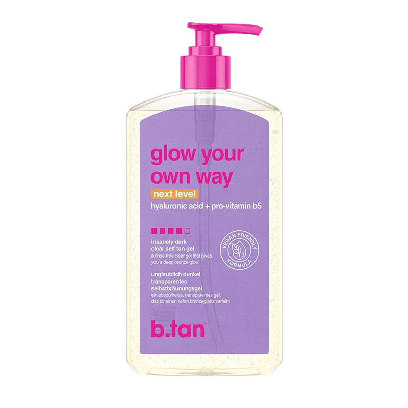 B.tan-Glow-Your-Own-Way-Clear-Self-Tan-Ge-Next-Level-onsala-sol Glow Your Own Way Clear Self Tan Gel Next Level - b.tan - Bild 1